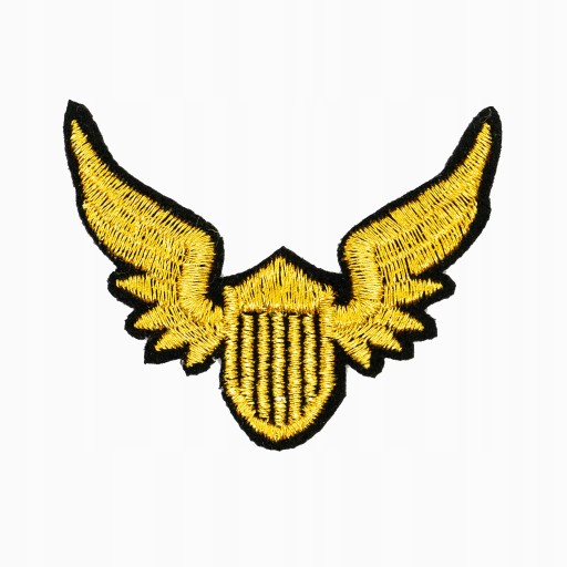 Zlatá nášivka MILITARY WINGS THERMO