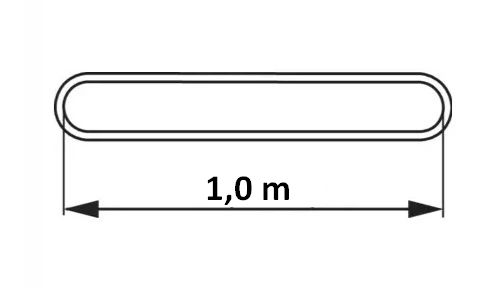 HADICE JEDNODUCHÁ 2T 1M NEKONECNÉ okrúhle HDS PÁSY