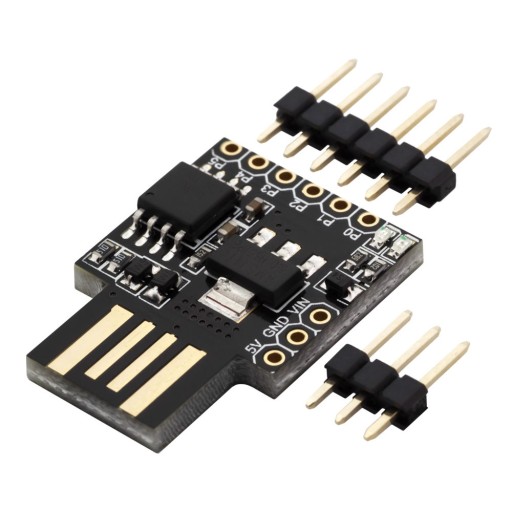 Mikrokontrolér ATtiny85 USB Digispark 5V
