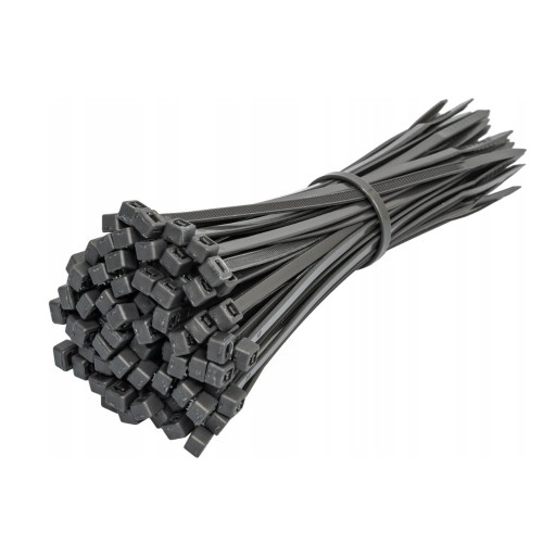 SVORKY, SILNÉ SVORKY, KÁBLOVÉ VIAZAČKY, ČIERNA, 4x100mm, 50 KS.