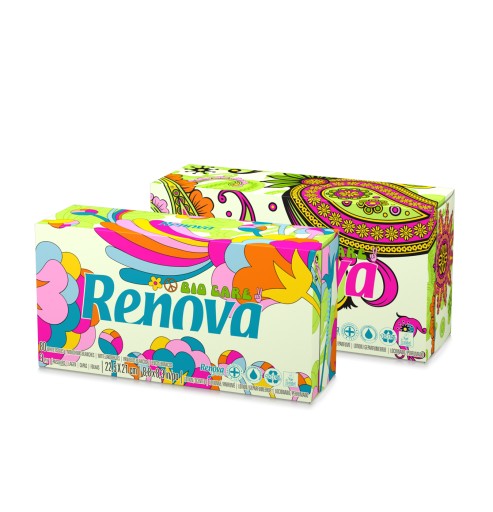 Papierové vreckovky Renova Bio Care 80 ks