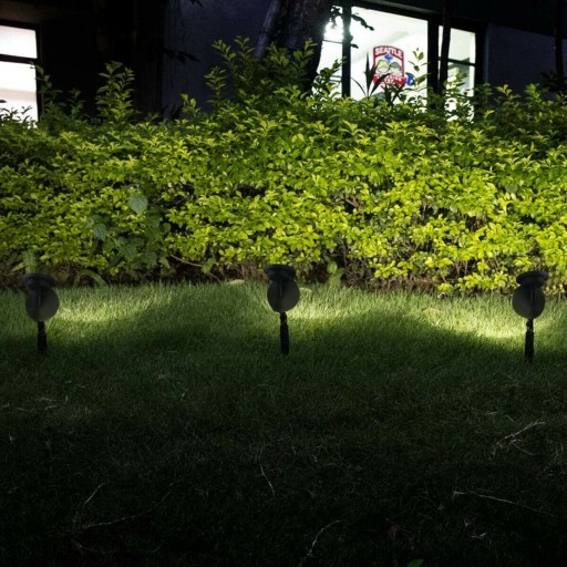 SOLÁRNE LAMPY Záhradný LED REFLEKTOR Smerový SNÍMAČ SKYPER PREPUNCH-IN