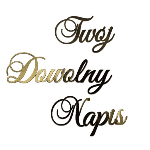 BANNER girlanda VÁŠ NÁVOD ľubovoľný text ZLATÁ