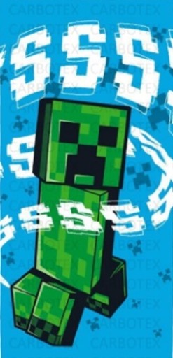 UTERÁK DO ŠKÔLKY PRE DETI 30X50 MINECRAFT Carbotex