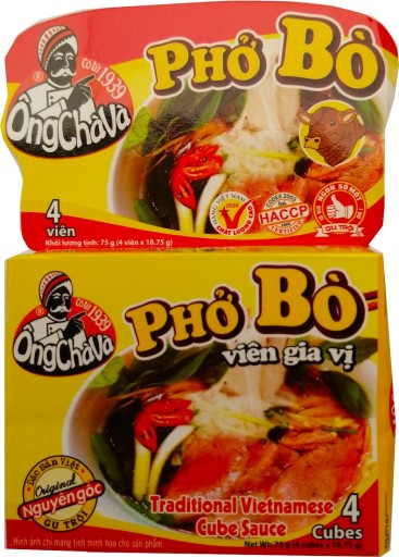 Korenie bujónové polievkové kocky PHO Bo 75 g