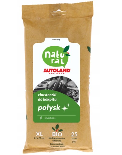 Utierky do kokpitu AUTOLAND natural GLOSS