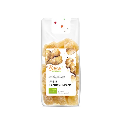 BIO KANDIDOVANÝ ZÁZVOR 125g BATOM BIO