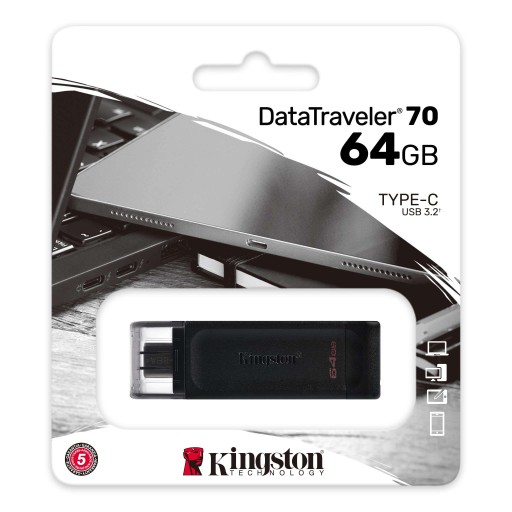 KINGSTON PENDRIVE USB-C DataTraveler DT70/64GB