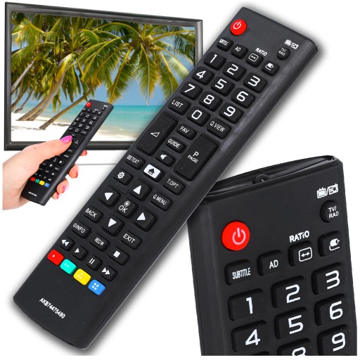 Diaľkové ovládanie pre LG TV univerzálna náhrada AKB74475490 Smart LED