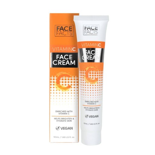 Krém na tvár s vitamínom C Face Facts 50 ml vegan