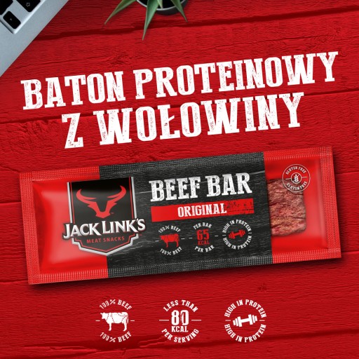 Sušené hovädzie Jack Links Beef Bar 22,5 g