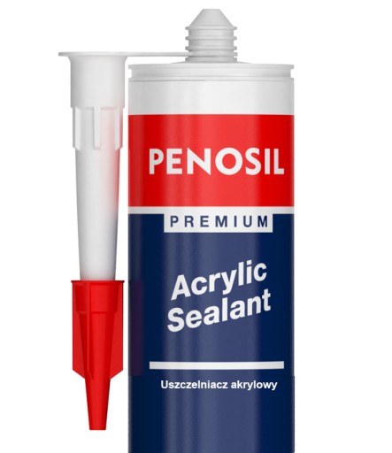 Biely akryl Penosil Premium akrylový tmel na vyplnenie medzier
