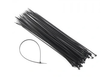 Sťahovacie pásky 2,5 mm x 250 mm čierne super silné CT3X250B