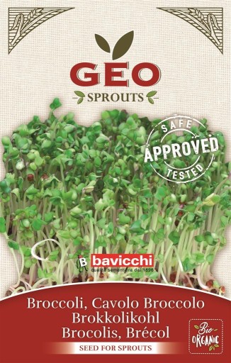 Brokolica - GEO klíčiace semienka, certifikované, 13g, Bavicchi