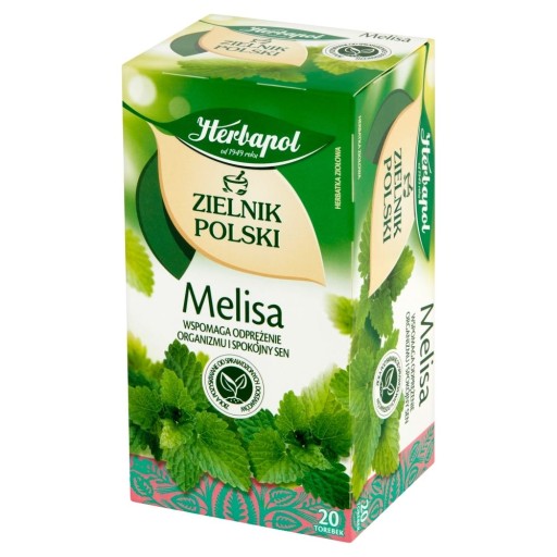 HERBAPOL Bylinný čaj Melisa Herbarium Polish 20 sáčkov