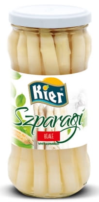 Prémiová biela špargľa v tégliku 180g KIER