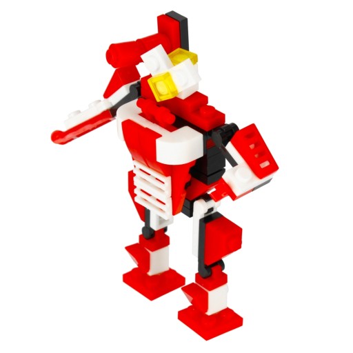 Stavebné bloky 65 prvkov Robot Alleblox