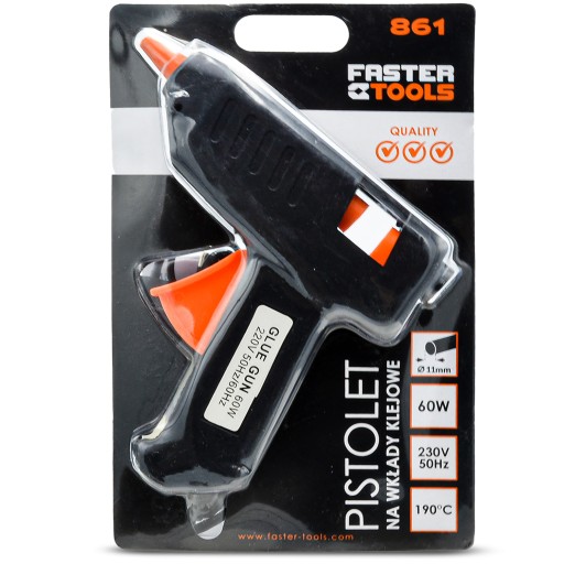 Lepiaca pištoľ 11mm Lepiaca pištoľ 60W