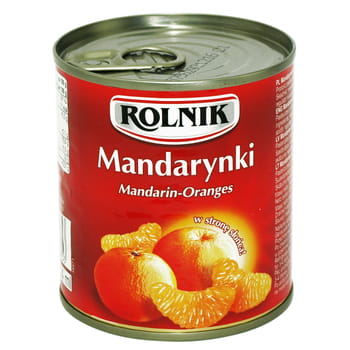 Mandarínky v sirupe Rolnik 314ml