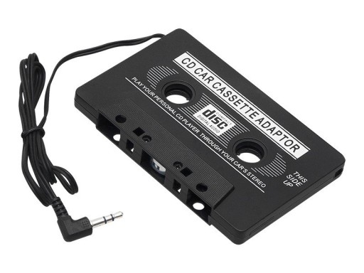 AUX KAZETOVÝ ADAPTÉR - 3,5mm jack pre MP3 RÁDIO