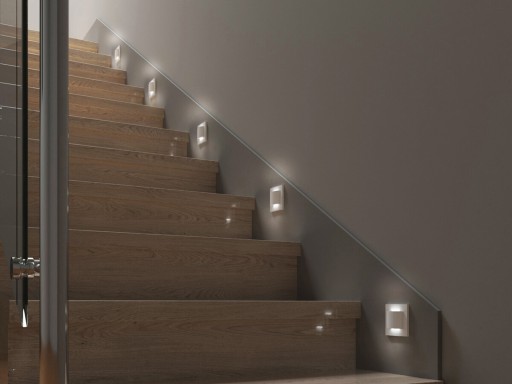 LED svietidlo na schodisko 3000K 30lm SQUARE WHITE KANLUX