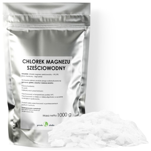 Chlorid horečnatý vločky chloridu horečnatého vločky 1kg