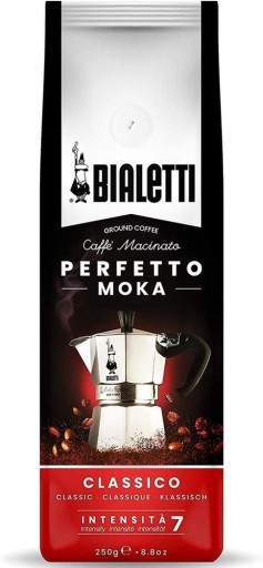 Bialetti Perfetto Moka Classico mletá káva 250g