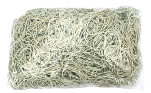 SILNÉ PREDPISOVÉ gumy 40 mm x 1,5 mm BIELA 1 KG