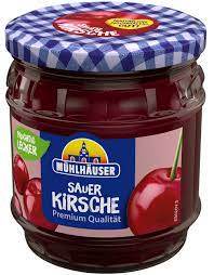 Muhlhauser Sauerkirsche 450g čerešňový džem