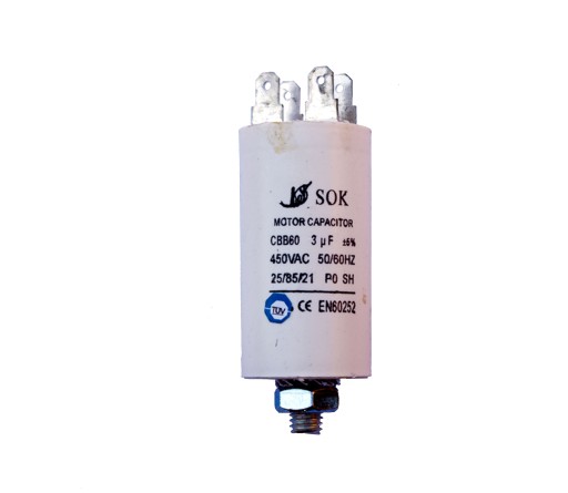 ŠTARTOVACÍ KONDENZÁTOR PRE MOTOR 3uF 450V