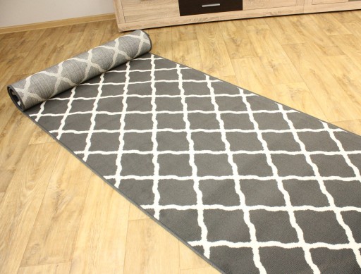 EFES GREY behúne na koberec 70 cm PLYŠOVÝ VLAS