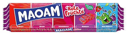 MAOAM rote fruchte 5 blox 110g rozpustné gumy