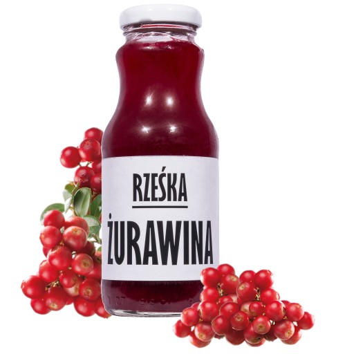 Brusnicová šťava 250 ml NFC prirodzene zakalená 100%