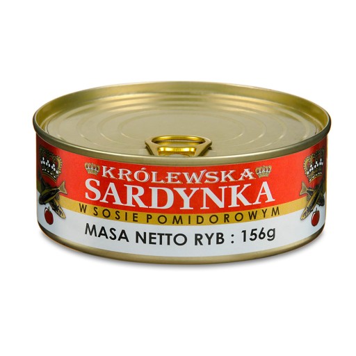 DIVOKÁ sardinka v paradajkovej omáčke LOTYŠSKO