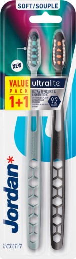 Zubná kefka Jordan Ultralite DUO Soft 2ks, mix farieb