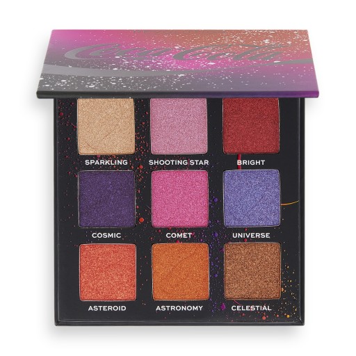 Makeup Revolution x Coca Cola Starlight Mini paletka očných tieňov
