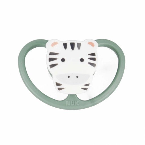 NUK SILIKÓNOVÉ UKLIDŇUJÚCE SOSTIERKY 18-36M SPACE TIGER