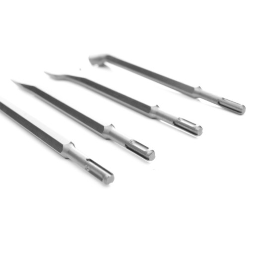 SADA 4 SDS KD10208 BETÓNOVÝCH DLÁTOK