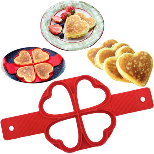 Silikónová forma na palacinky, palacinky, vajíčka, omelety, forma na vyprážanie