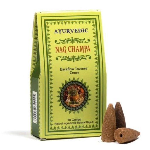 Ajurvédsky vonný kužeľ Nag Champa