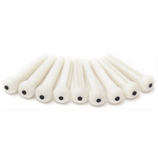 KERA AUDIO MZ-01 KOLÍK NA AKUSTICKÚ GITARERU - BIELY