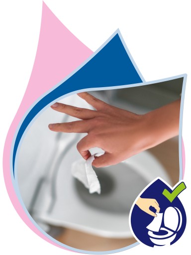 Zamatový vlhčený toaletný papier JUNIOR 1 ks