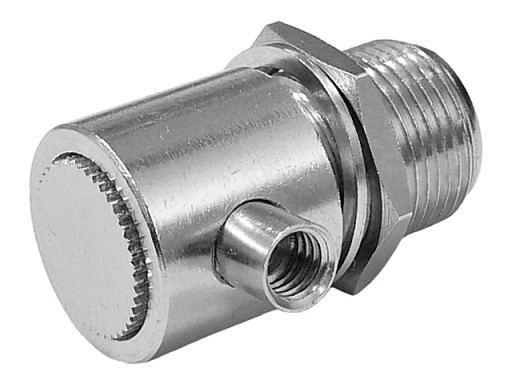 UHF/UC1 50Ohm uhlová zásuvka, točená pre kábel RG-58