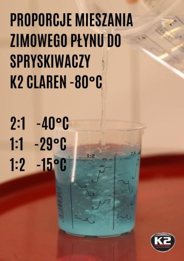 K2-claren-80c-1-l koncentrát kvapaliny do ostrekovačov