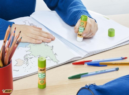 BIC ECOLUTIONS EKO GLUE GLUE GLUE TYČOVÉ TYČOVÉ STRONG ŠKOLSKÉ KANCELÁRIE 8G x4