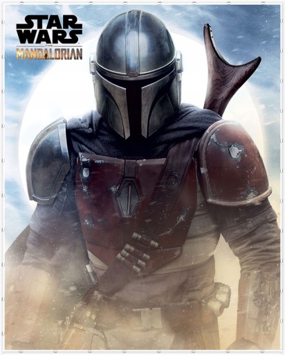 Nástenný plagát Star Wars The Mandalorian 40x50cm