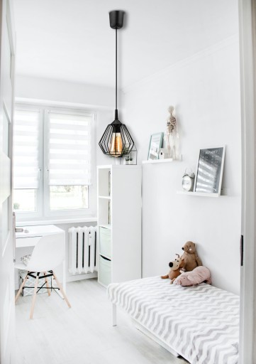 LED E27 LED LUSTRE ZÁSADNÉ LAMPY, NASTAVITEĽNÉ 0-100cm, TIIETO HLINÍK