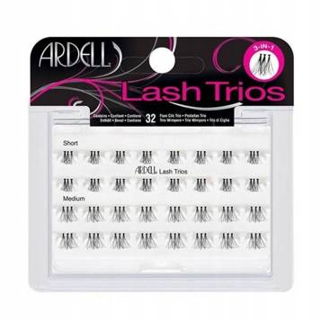 ARDELL Lash Trios krátke/stredné riasy x 32
