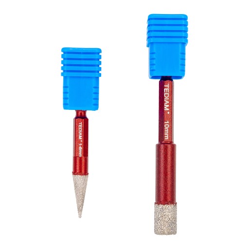 Diamantová dierovacia píla TEDIAM PRO, HEX kužeľ 1-6 mm