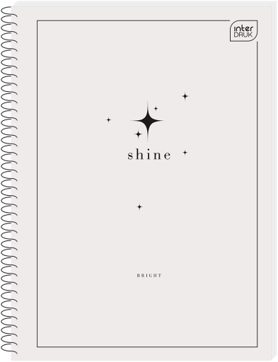 Notebook A5/50 Mriežka 70g Vzory Interprint